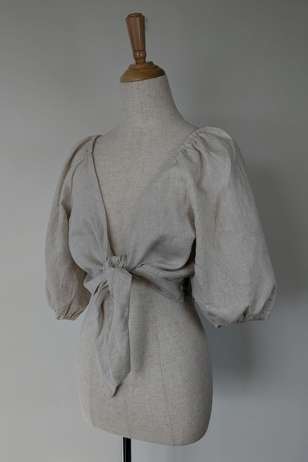 Posse Mia Linen Top in Natural Size XS BNWT