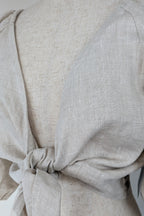 Posse Mia Linen Top in Natural Size XS BNWT