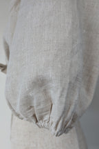 Posse Mia Linen Top in Natural Size XS BNWT