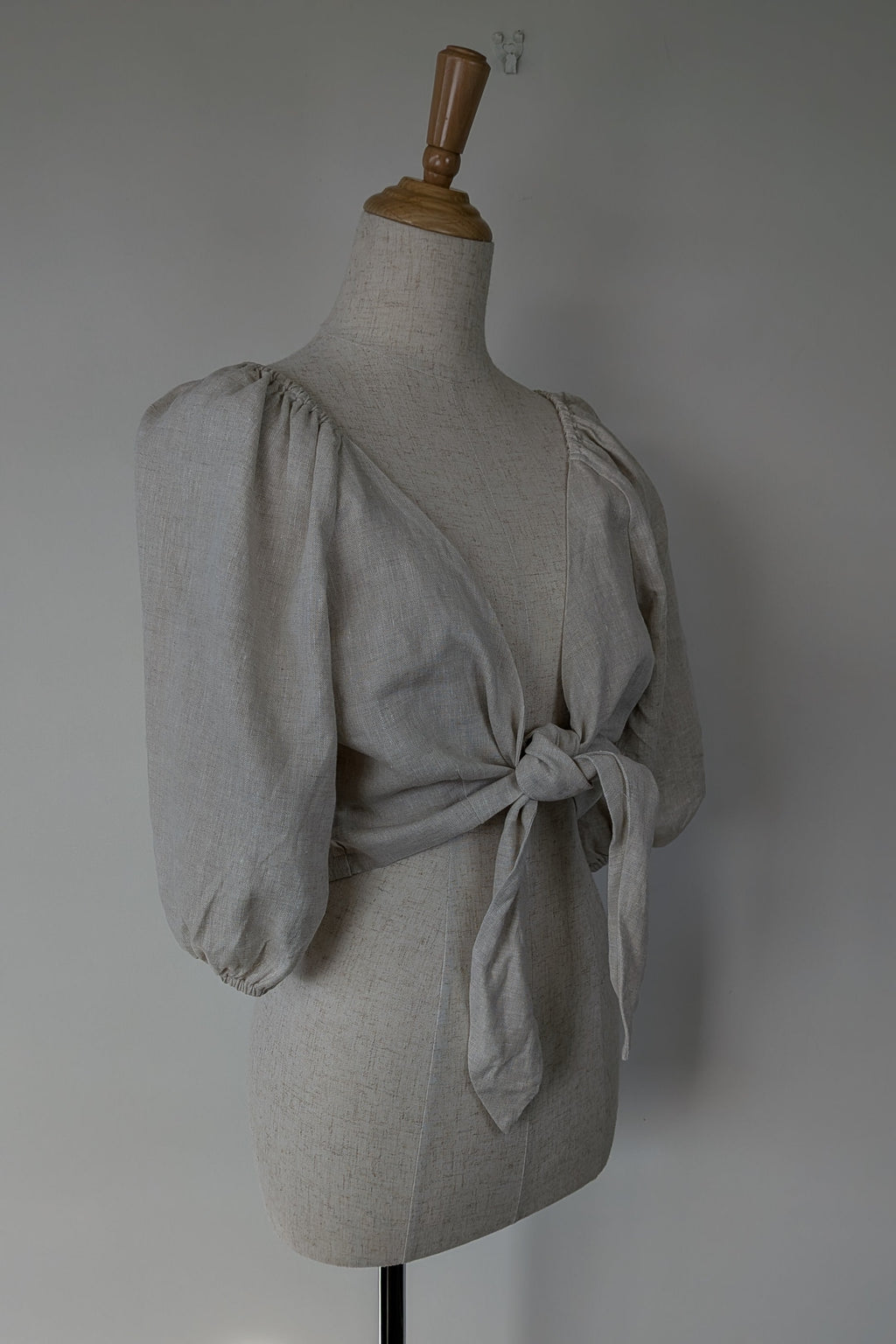 Posse Mia Linen Top in Natural Size XS BNWT