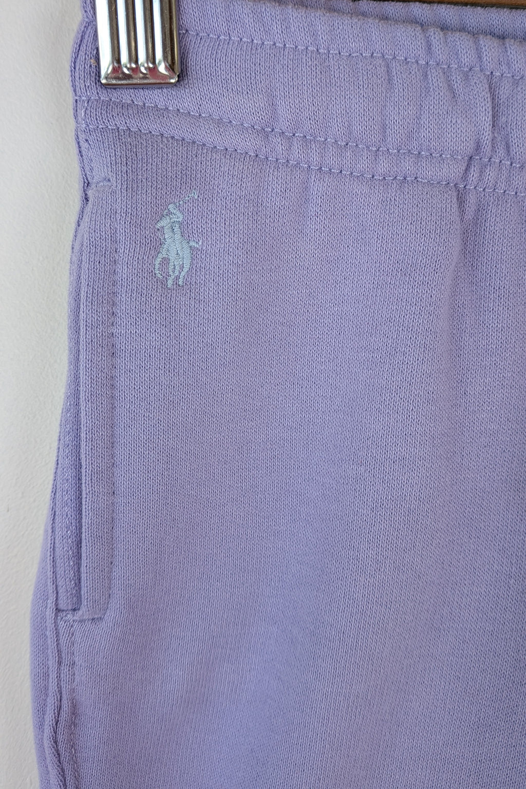 Polo Ralph Lauren Cotton Blend Joggers in Lilac Purple Size 4 BNWT RRP $119