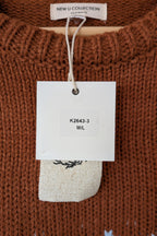 New U Collection Zig Zag Chunky Knit Wool Blend Jumper Size M/L BNWT RRP $69.95