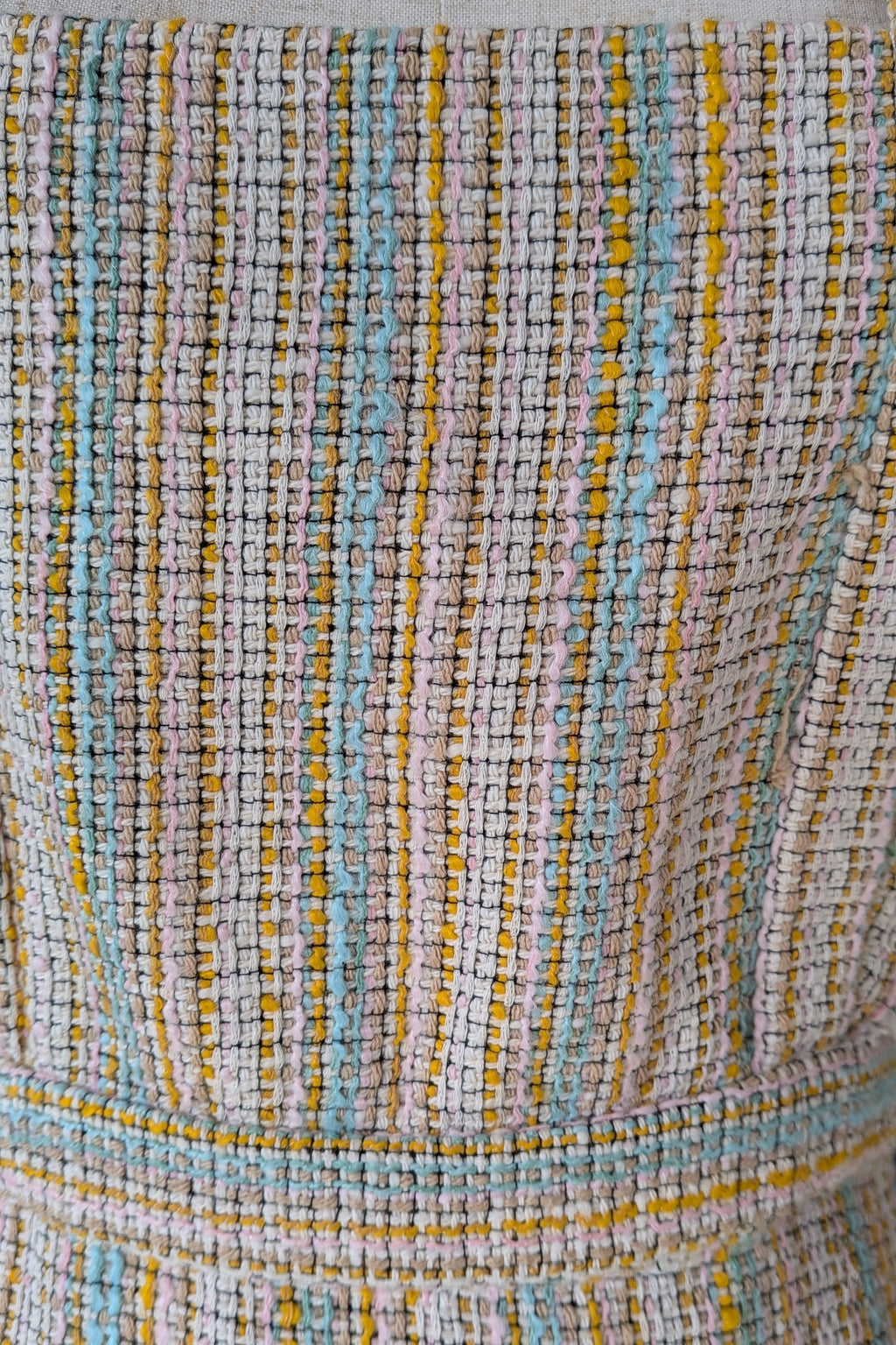 Zara Pastel Tweed Pinafore Mini Dress Size S BNWT RRP $69.95