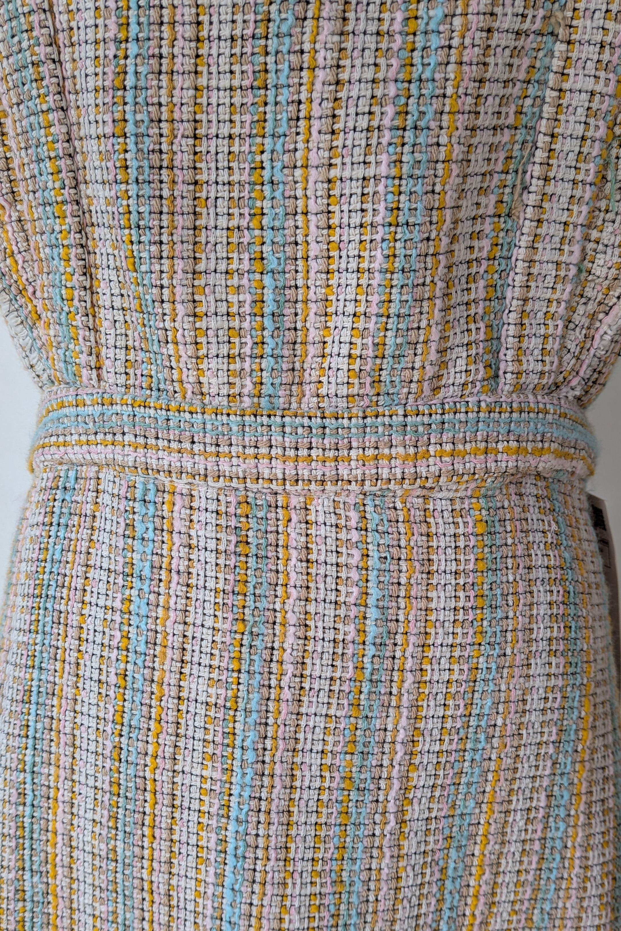 Zara Pastel Tweed Pinafore Mini Dress Size S Brand New With Tags RRP $69.95