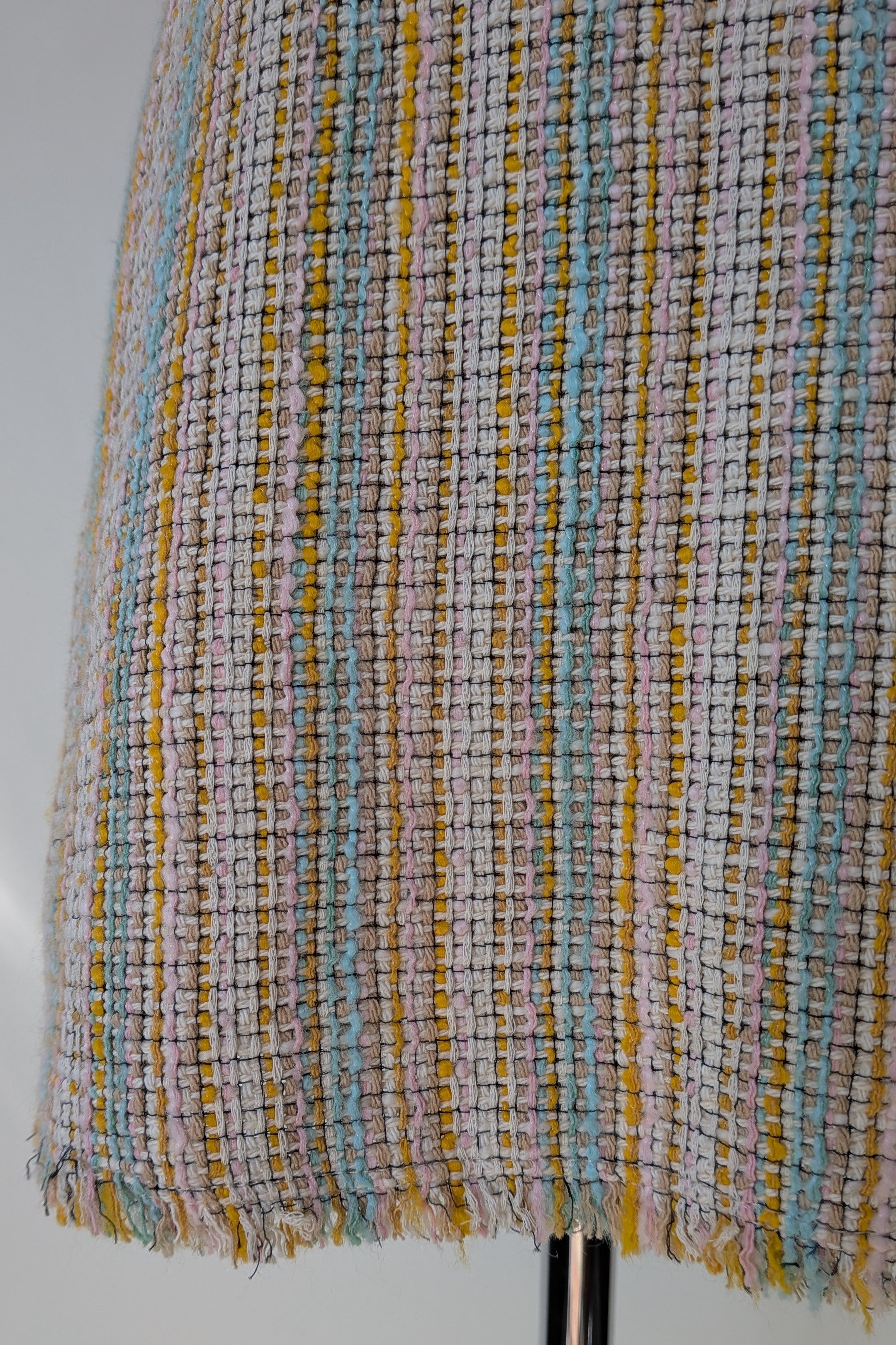 Zara Pastel Tweed Pinafore Mini Dress Size S Brand New With Tags RRP $69.95