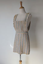 Zara Pastel Tweed Pinafore Mini Dress Size S BNWT RRP $69.95