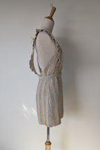 Zara Pastel Tweed Pinafore Mini Dress Size S BNWT RRP $69.95
