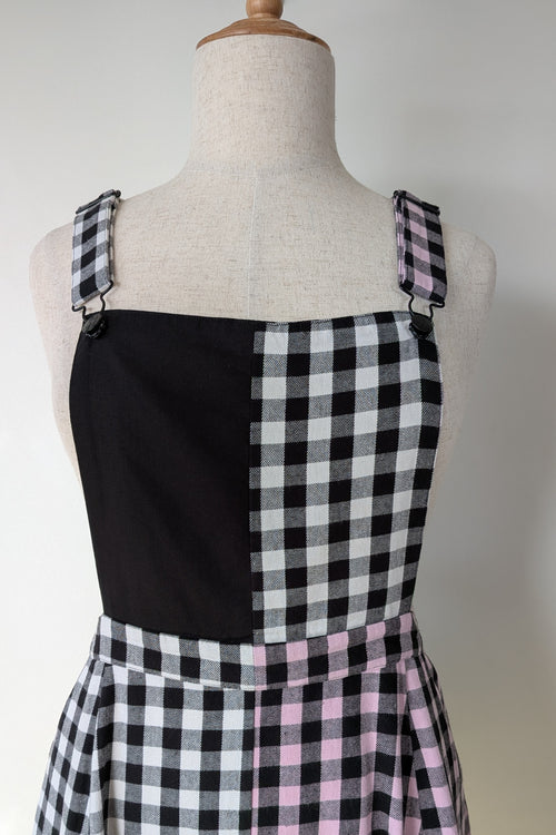 Black Friday Franken Split Pinafore Dress Size 18