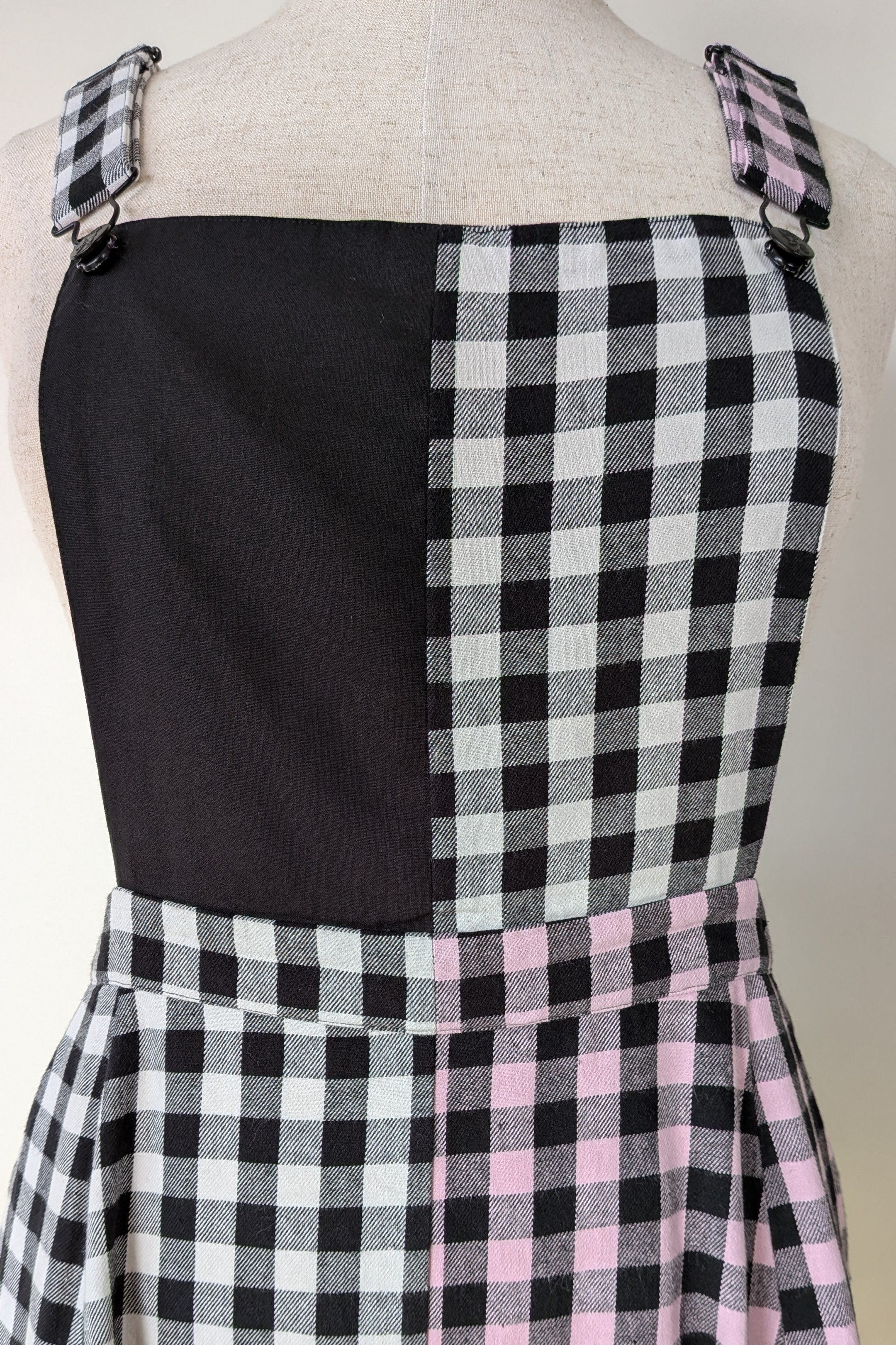 Black Friday Franken Split Pinafore Dress Size 18