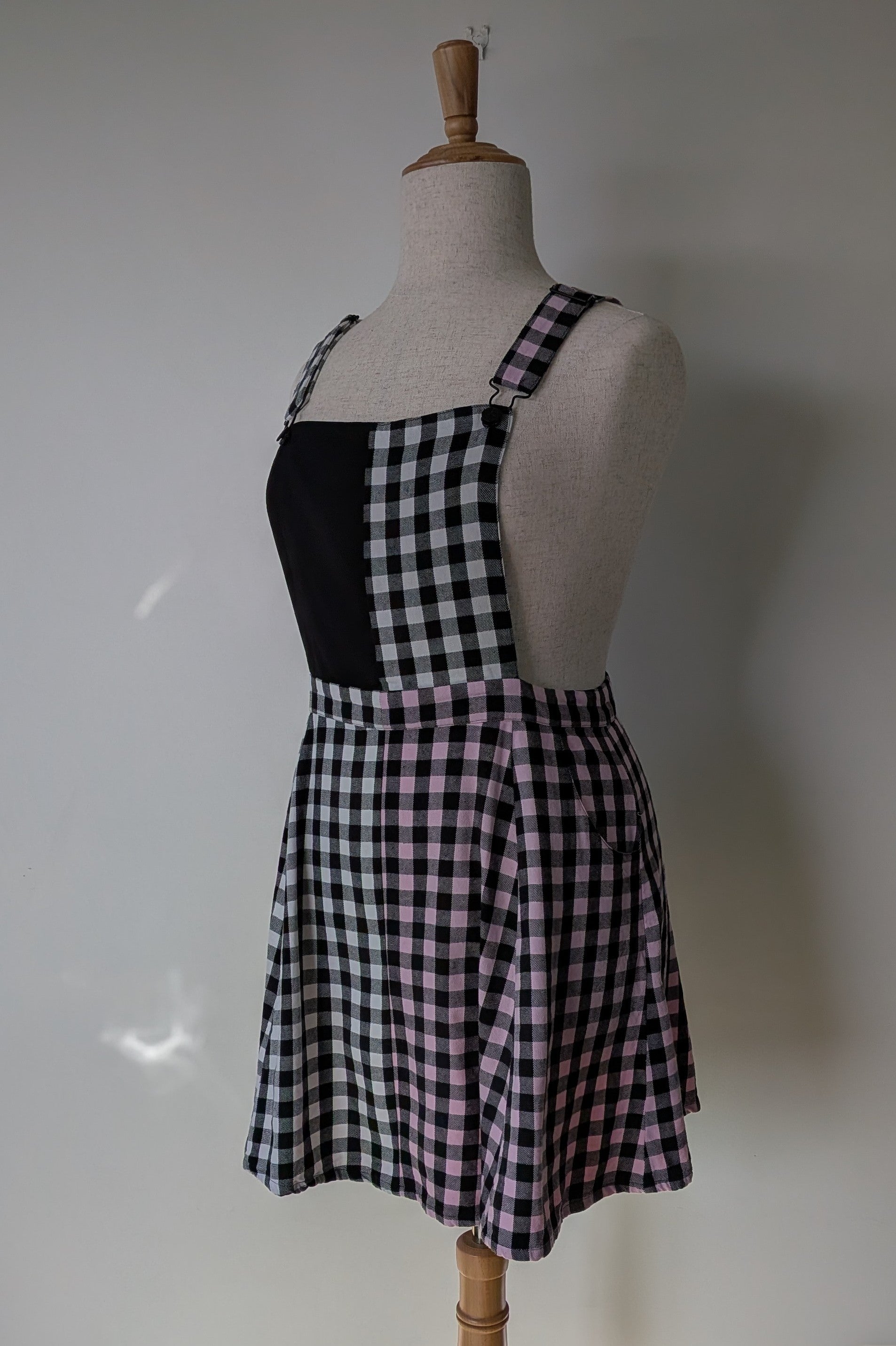 Black Friday Franken Split Pinafore Dress Size 18