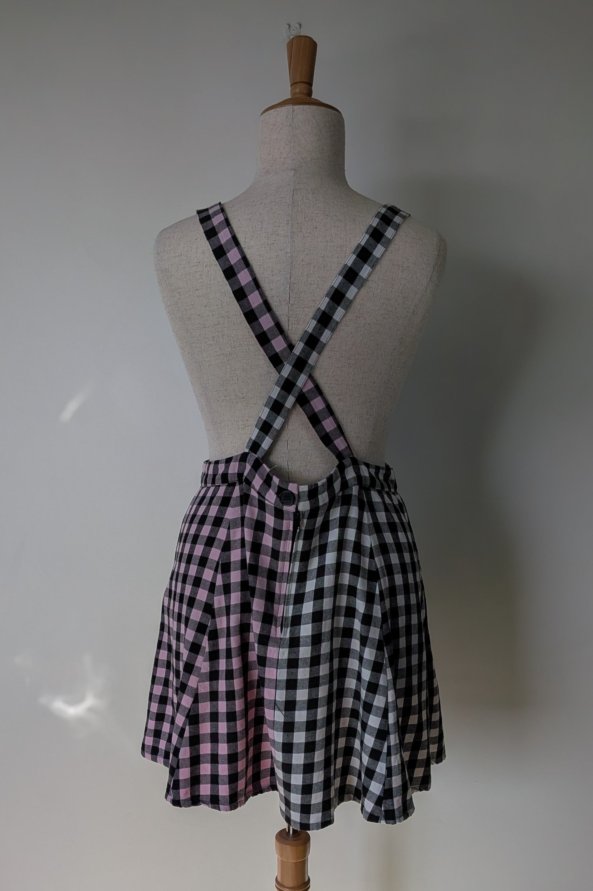 Black Friday Franken Split Pinafore Dress Size 18