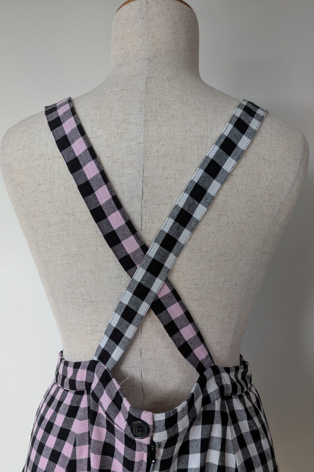 Black Friday Franken Split Pinafore Dress Size 18