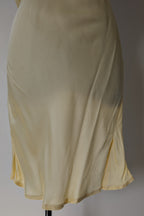 Turquoise Lane The Label Vera Slinky Mini Dress in Lemon Size S BNWT RRP $189