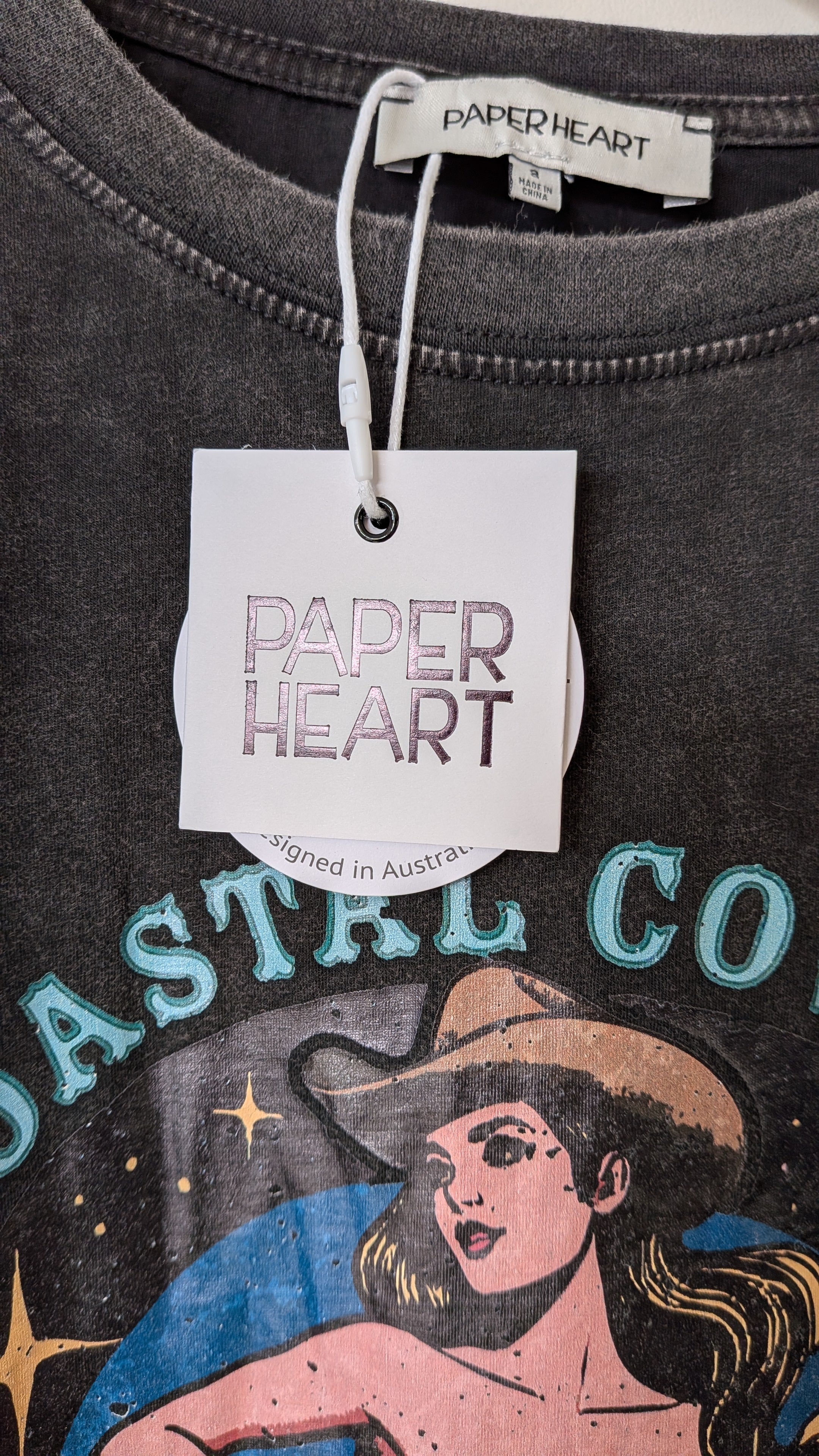 Paper Heart Coastal Cowgirl Shirt & Short Set Size 8 BNWT RRP $109.95