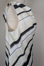 AERE Zali Off Shoulder Top in Shiloh Stripe Size 12 BNWT RRP $90