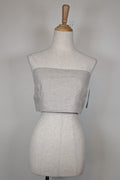 Posse Lola Bandeau Top in Natural Sparkle Size M BNWT