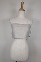 Posse Lola Bandeau Top in Natural Sparkle Size M BNWT