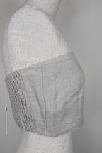 Posse Lola Bandeau Top in Natural Sparkle Size M BNWT
