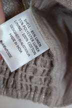 Posse Lola Bandeau Top in Natural Sparkle Size M BNWT