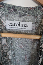 Carolina Lifestyle Label Green Shayla Maxi Dress Size L