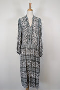 Carolina Lifestyle Label Green Shayla Maxi Dress Size L