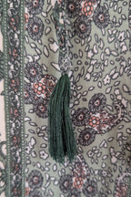 Carolina Lifestyle Label Green Shayla Maxi Dress Size L