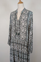 Carolina Lifestyle Label Green Shayla Maxi Dress Size L
