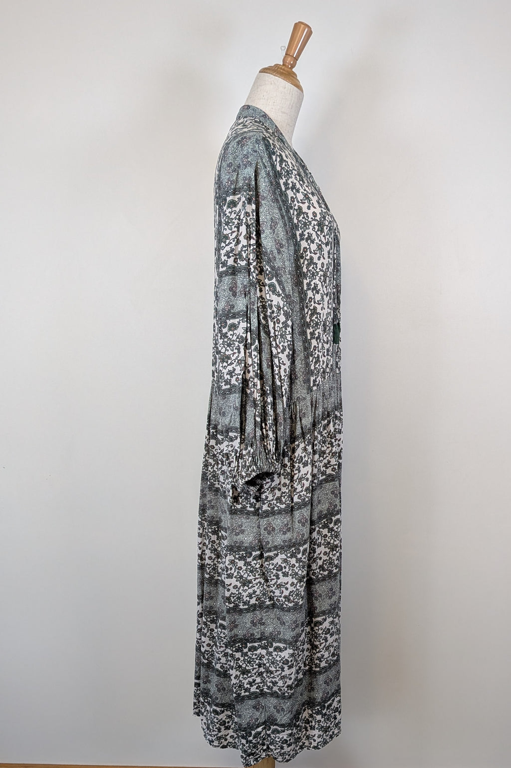 Carolina Lifestyle Label Green Shayla Maxi Dress Size L