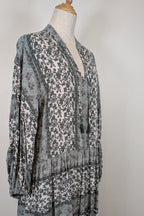 Carolina Lifestyle Label Green Shayla Maxi Dress Size L