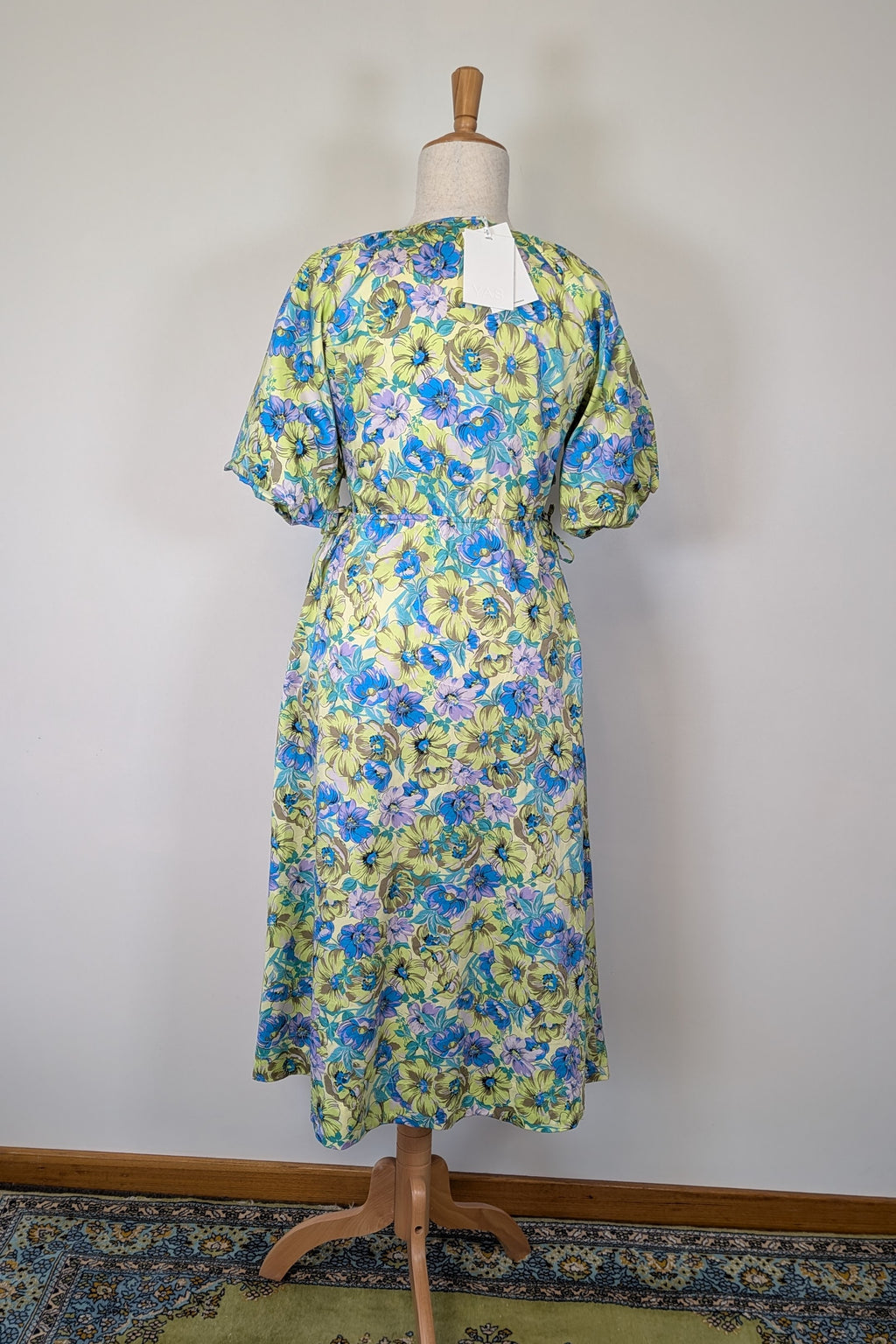 Y.A.S. Lomisa Midi Dress Elfin Yellow Size L BNWT RRP $165