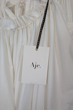 Aje Midsummer Mini Swing Dress in Ivory Size 14 BNWT RRP $295