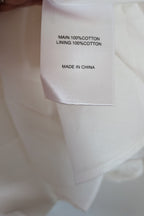 Aje Midsummer Mini Swing Dress in Ivory Size 14 BNWT RRP $295