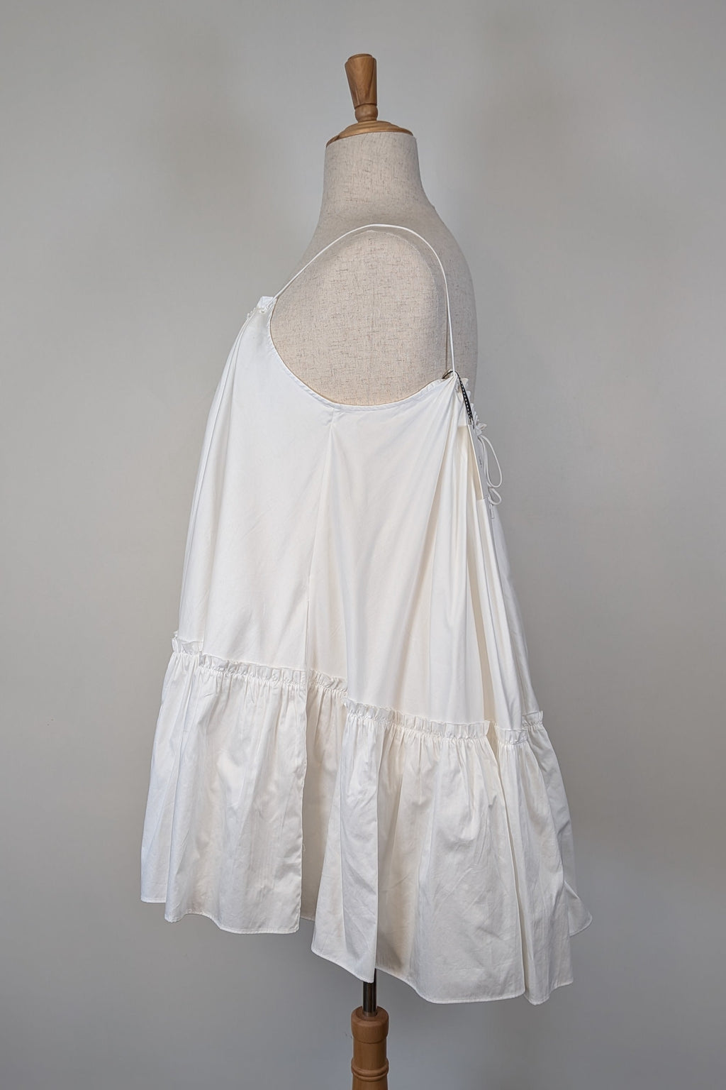 Aje Midsummer Mini Swing Dress in Ivory Size 14 BNWT RRP $295