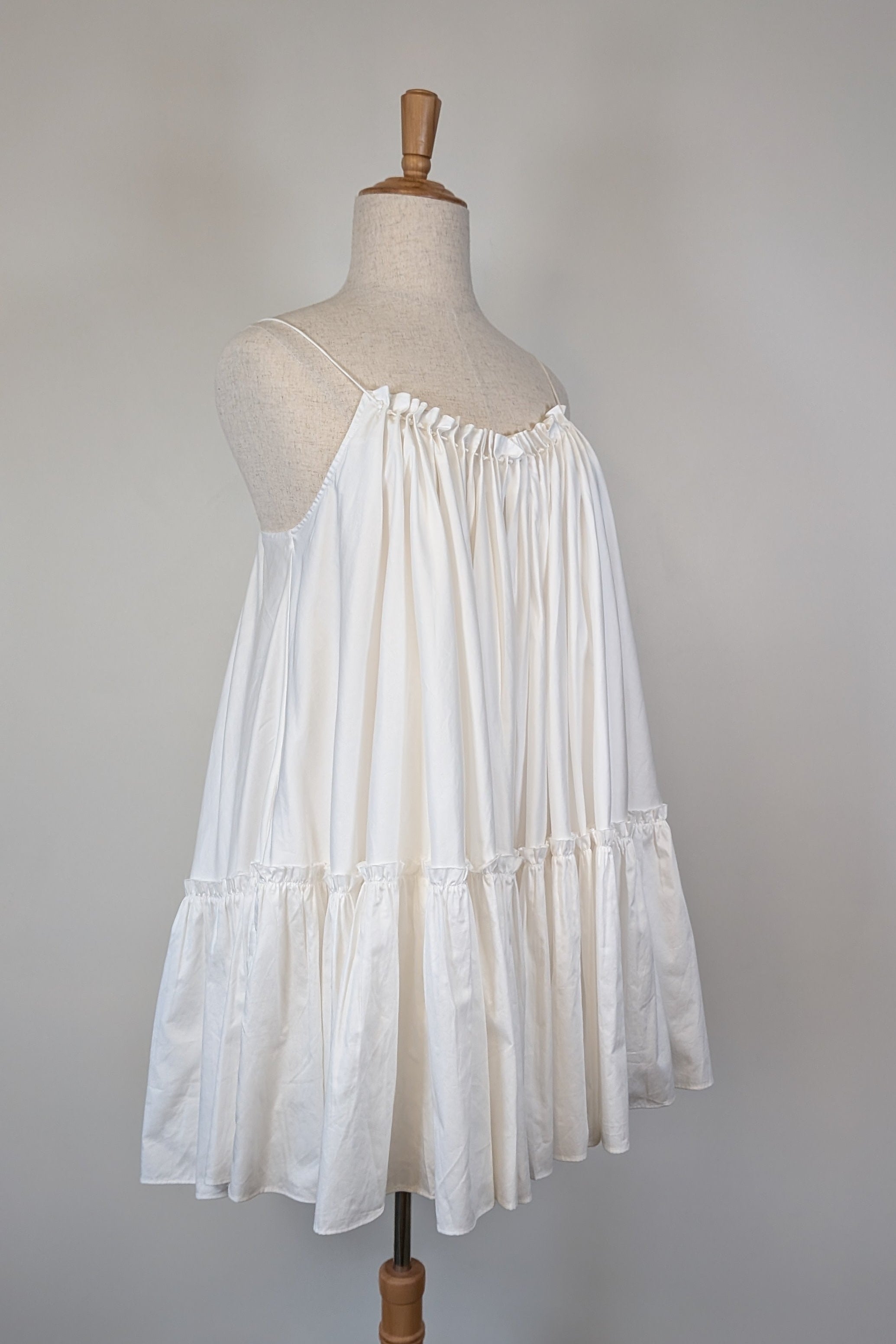 Aje Midsummer Mini Swing Dress in Ivory Size 14 BNWT RRP $295