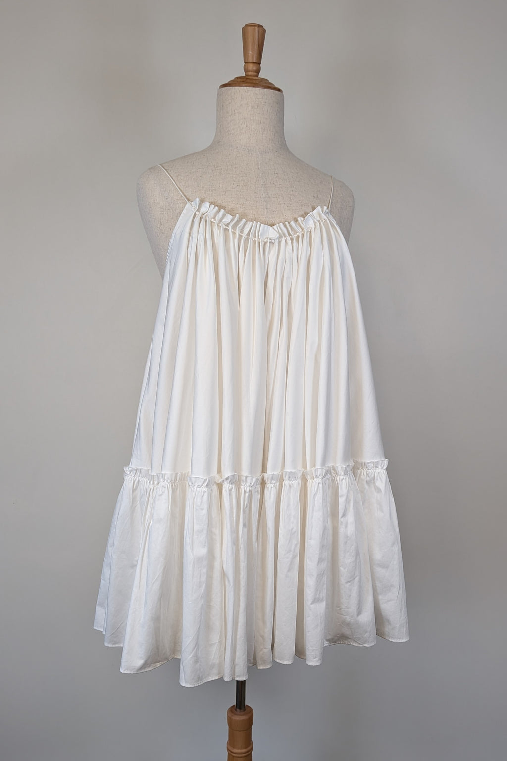 Aje Midsummer Mini Swing Dress in Ivory Size 14 BNWT RRP $295