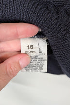 Vintage 90s Sovrano Australia 3D Cable Knit Pure New Wool Jumper Size L