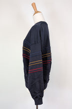 Vintage 90s Sovrano Australia 3D Cable Knit Pure New Wool Jumper Size L