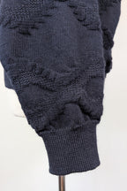 Vintage 90s Sovrano Australia 3D Cable Knit Pure New Wool Jumper Size L
