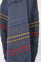 Vintage 90s Sovrano Australia 3D Cable Knit Pure New Wool Jumper Size L