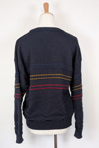 Vintage 90s Sovrano Australia 3D Cable Knit Pure New Wool Jumper Size L