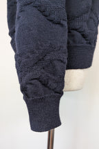 Vintage 90s Sovrano Australia 3D Cable Knit Pure New Wool Jumper Size L