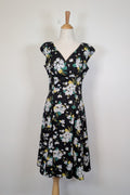 Retrospec'd Empire Floral Fit & Flare Dress Size 14