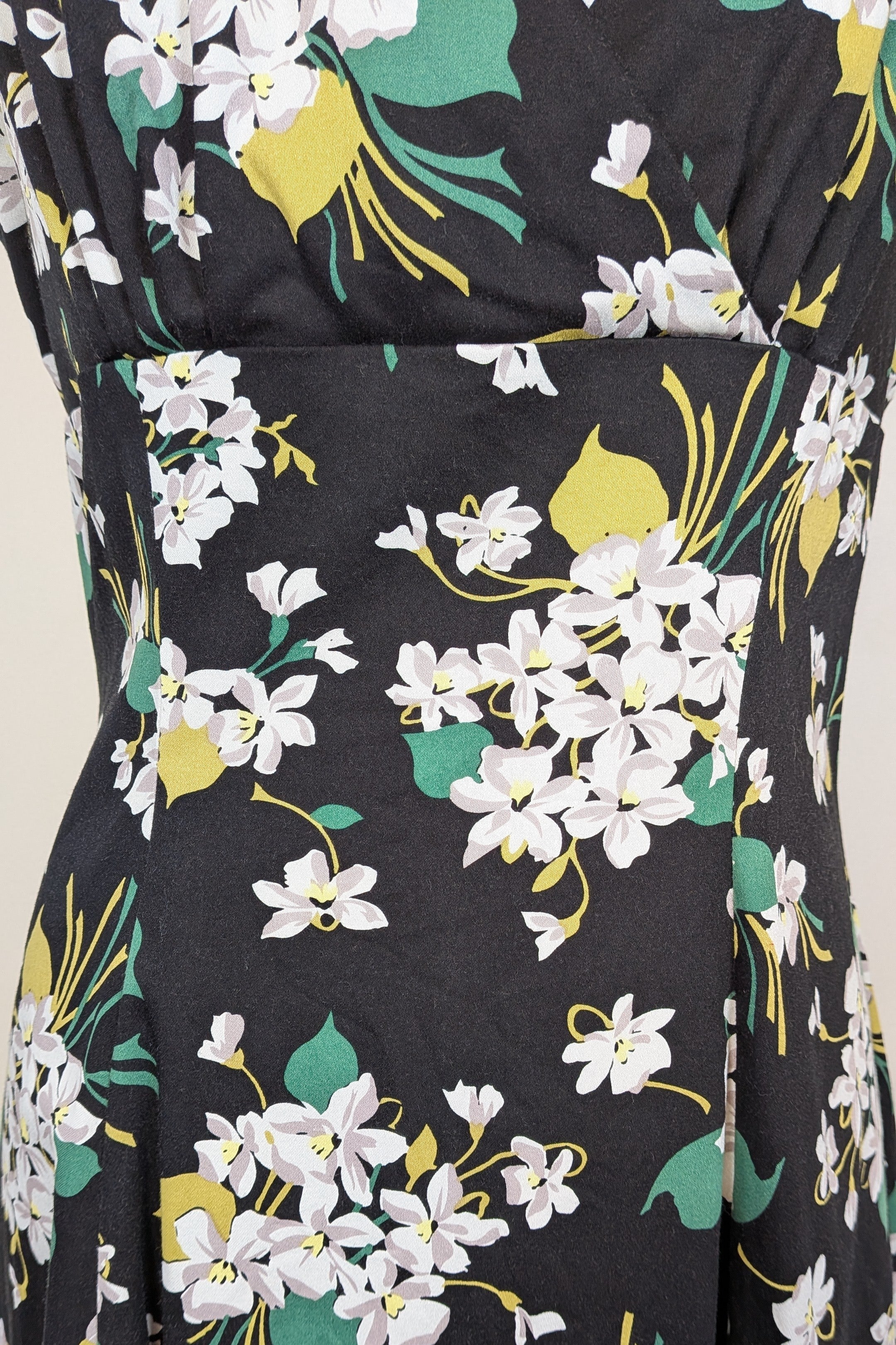 Retrospec'd Empire Floral Fit & Flare Dress Size 14