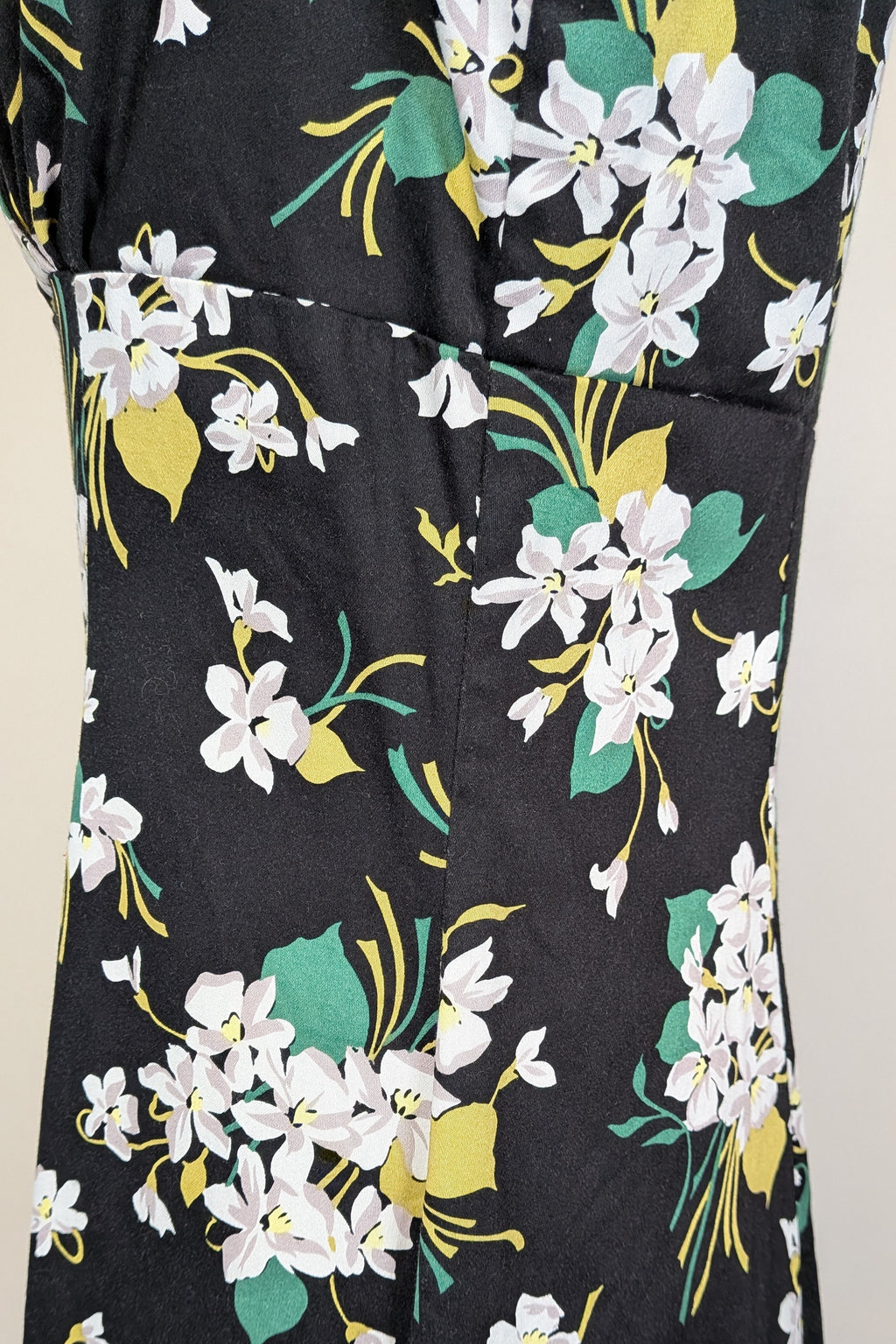 Retrospec'd Empire Floral Fit & Flare Dress Size 14