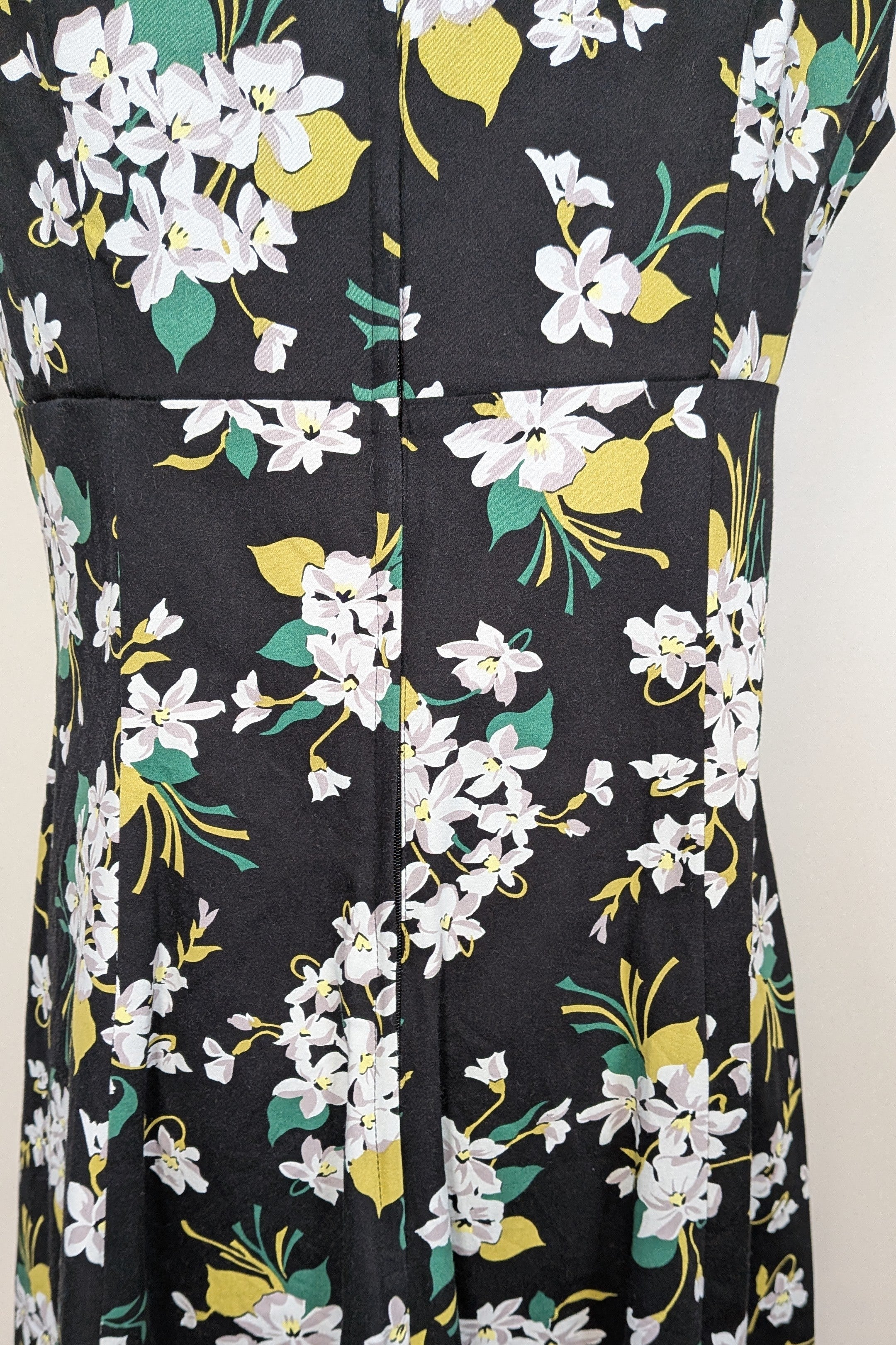 Retrospec'd Empire Floral Fit & Flare Dress Size 14