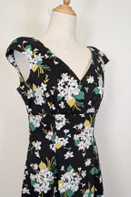 Retrospec'd Empire Floral Fit & Flare Dress Size 14