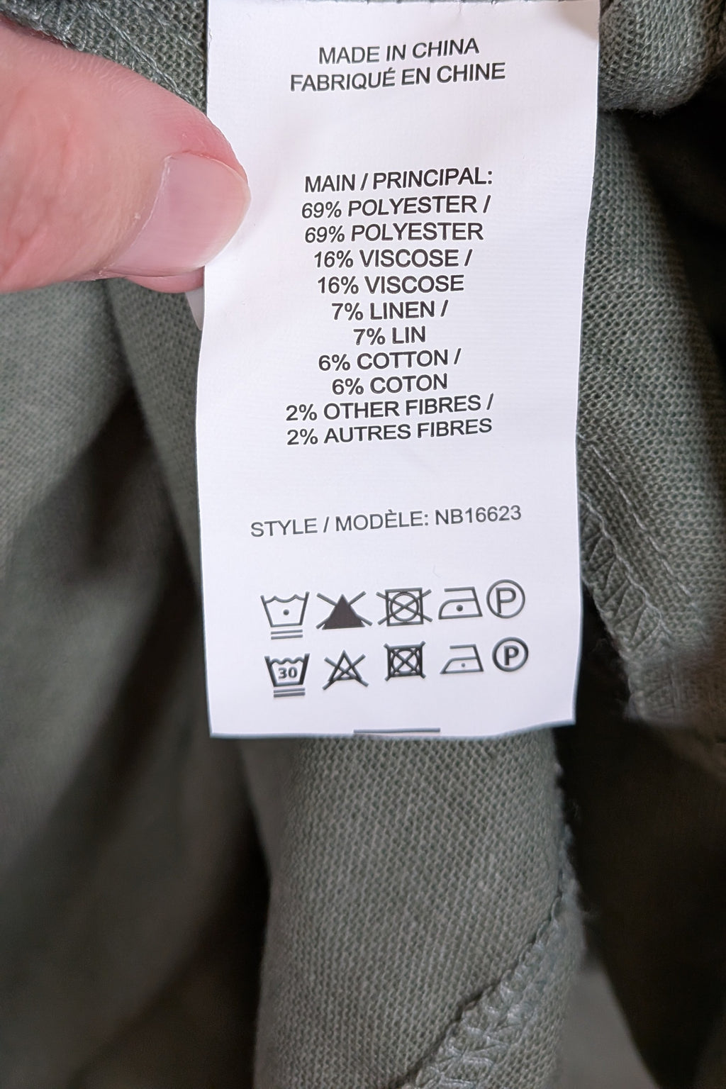 Liz Jordan Designer Collection Tiered Linen Skirt in Dusty Olive Size 18 BNWT RRP $129.99