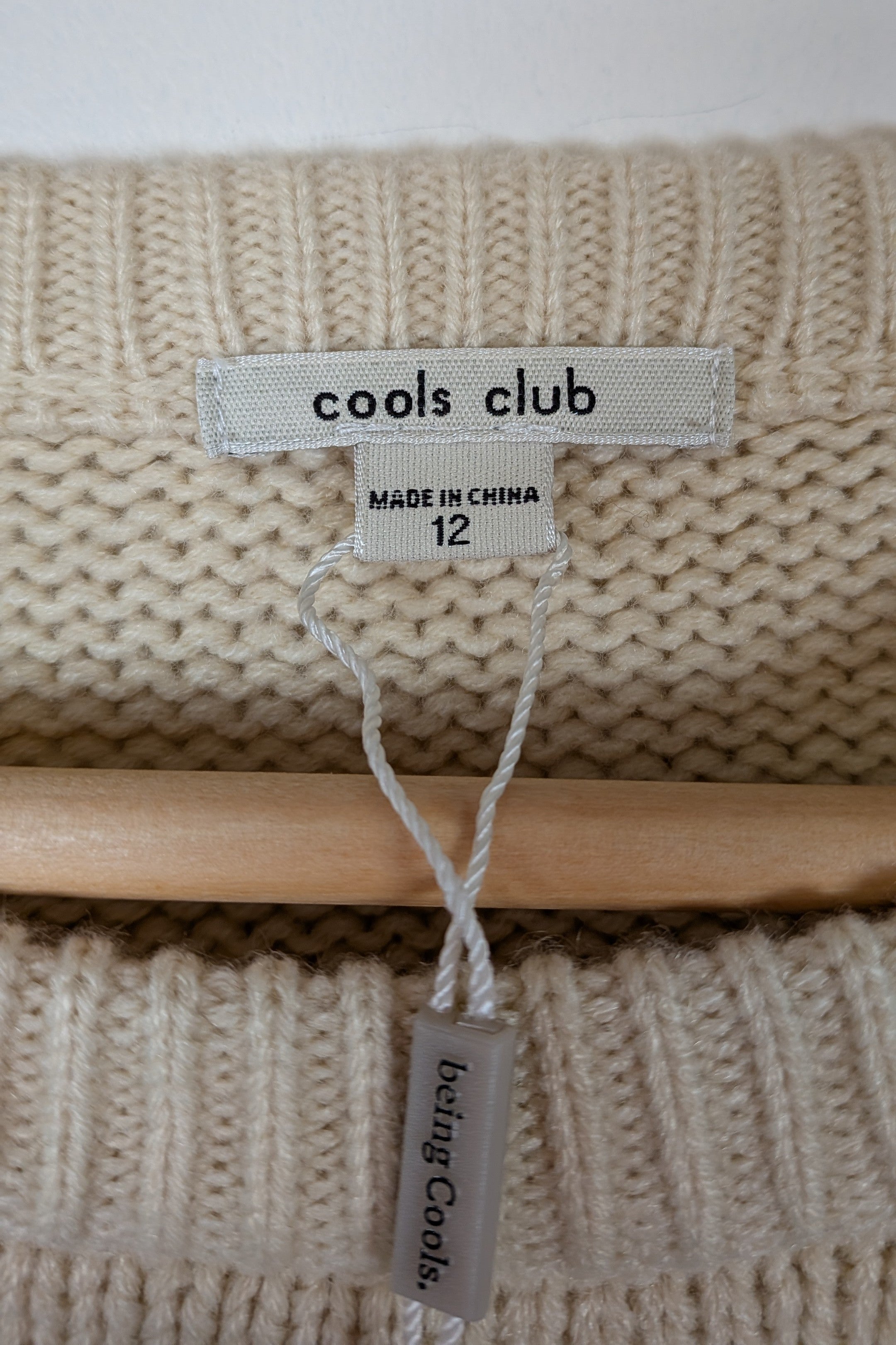 Cools Club Parrot Knit Jumper Size 12 BNWT RRP $169.95