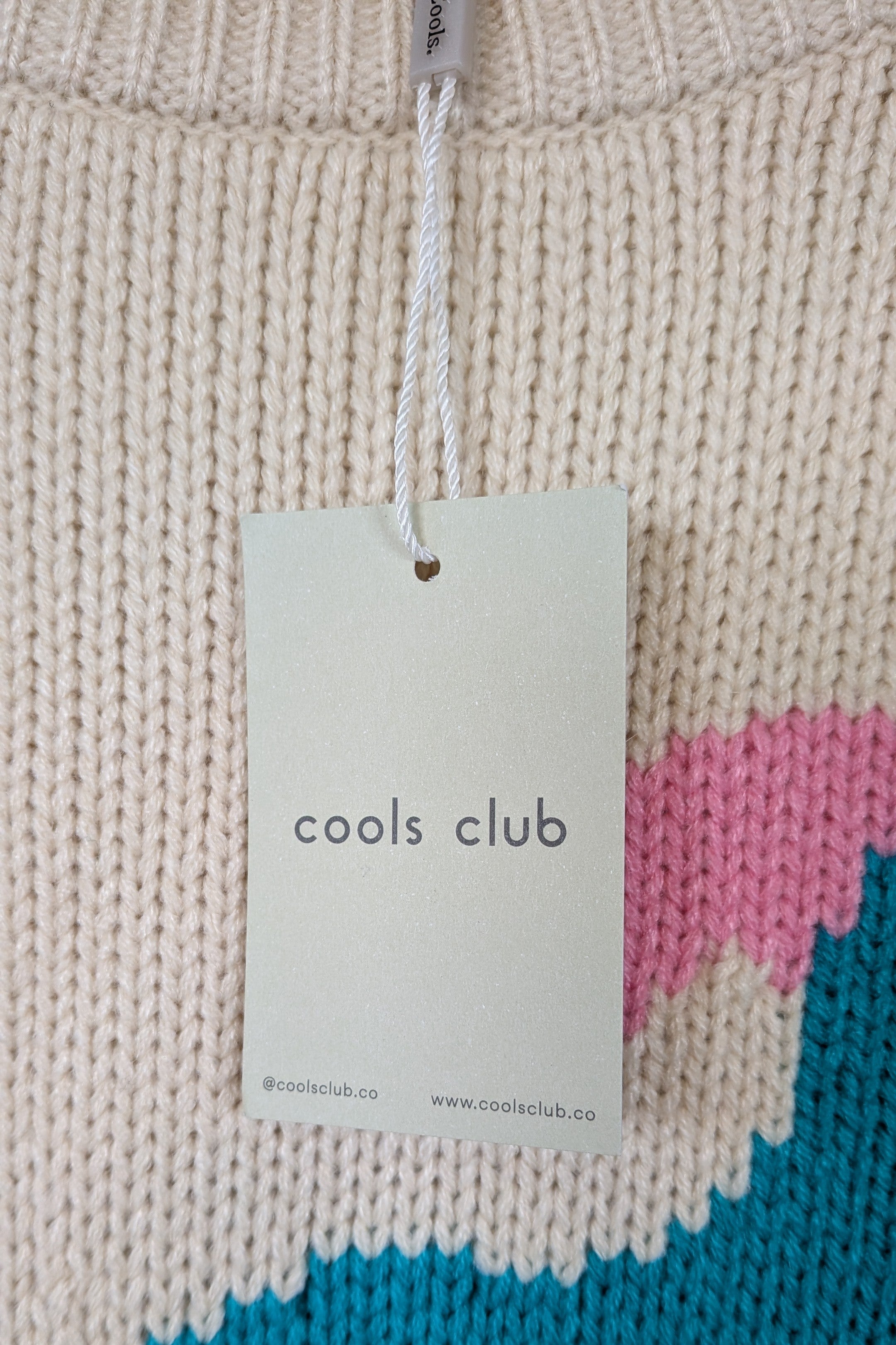 Cools Club Parrot Knit Jumper Size 12 BNWT RRP $169.95