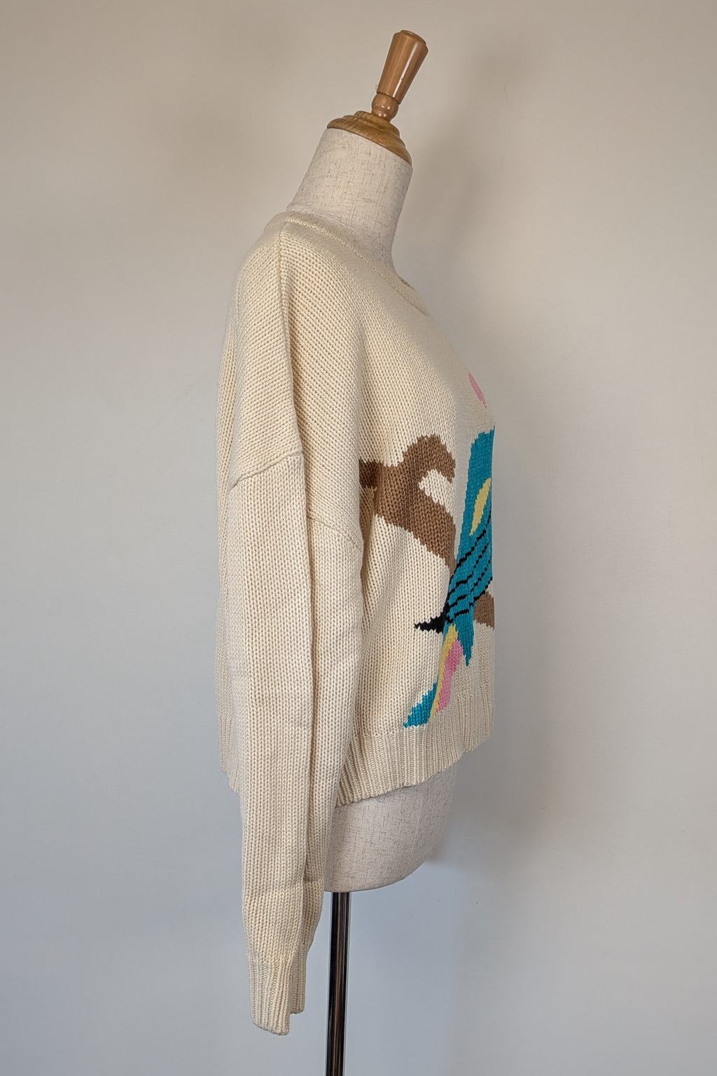 Cools Club Parrot Knit Jumper Size 12 BNWT RRP $169.95